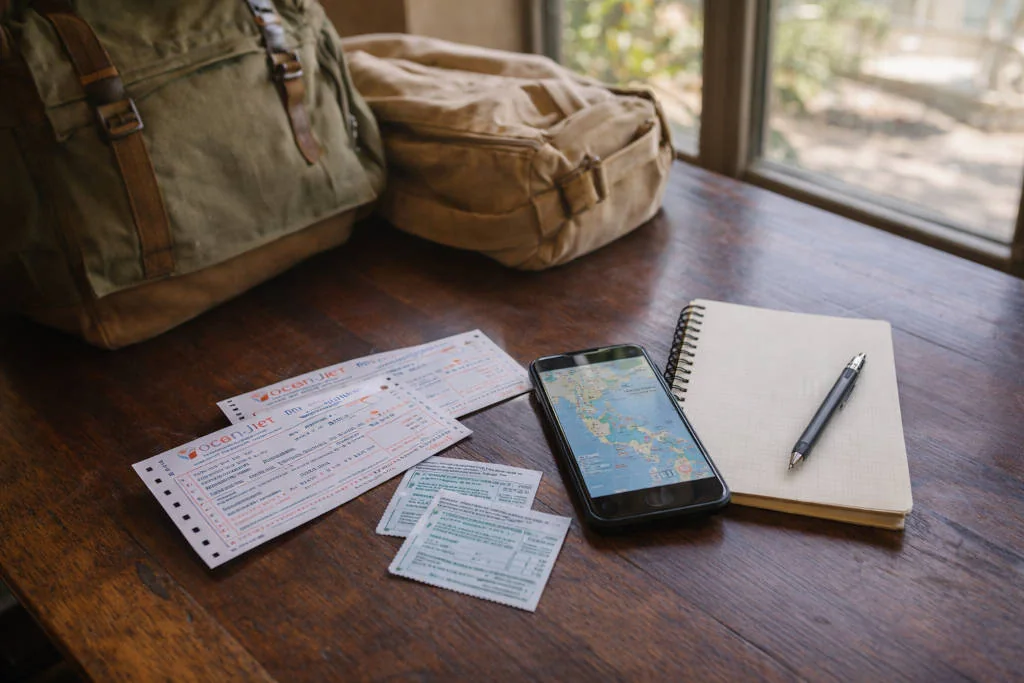 Booking order planning for a Philippines itinerary for first timers