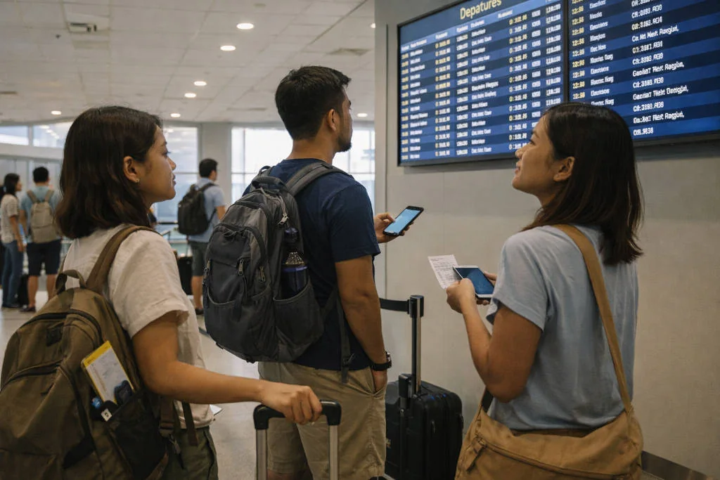 Connecting flight buffer for Puerto Princesa to Batanes at a Manila or Clark layover