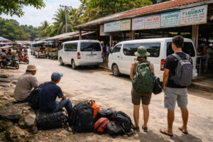 Transfer time and pickup-point reality during a four-day Sorsogon trip