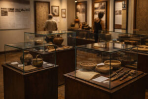 Sorsogon rainy day stop inside Museum