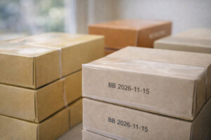 Souvenir Shopping In Iloilo City quality check with best-before dates and sealed boxes