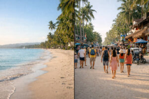 Station 1 vs Station 2 in Boracay with Kids for families