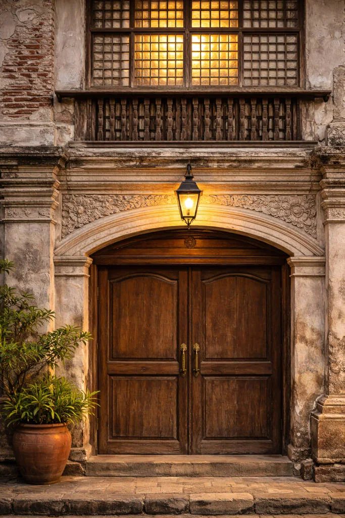 Vigan Itinerary 4 Days Vigan heritage house architectural detail