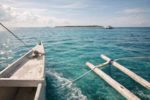 Bantayan Island hopping day option during calm sea conditions for a Bantayan Island itinerary 3 days guide