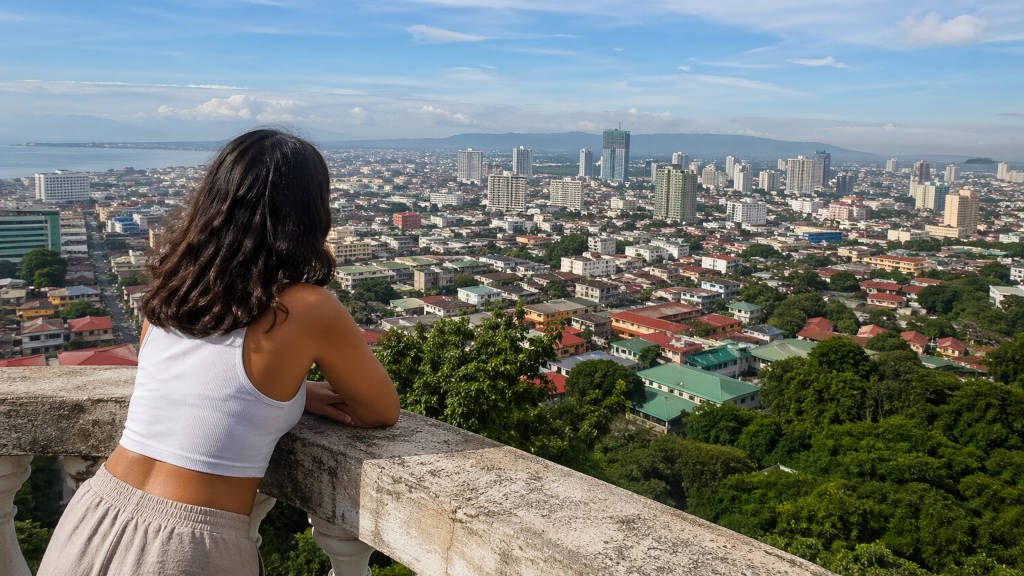 Cebu City skyline showing the best time to visit Cebu City in typical tropical weather
