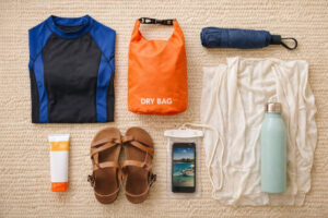 Packing essentials for the best time to visit Puerto Princesa in dry and wet months