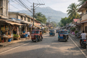 Central Camiguin town area for a short island stay