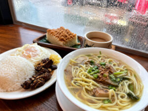 Warm comfort food for a Cebu City rainy day