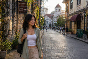Early-start heritage walk scene for Cebu City travel tips before the midday heat