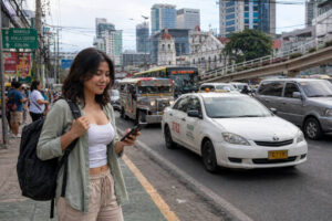 Cebu City traffic reality shown as part of Cebu City travel tips for first-time visitors