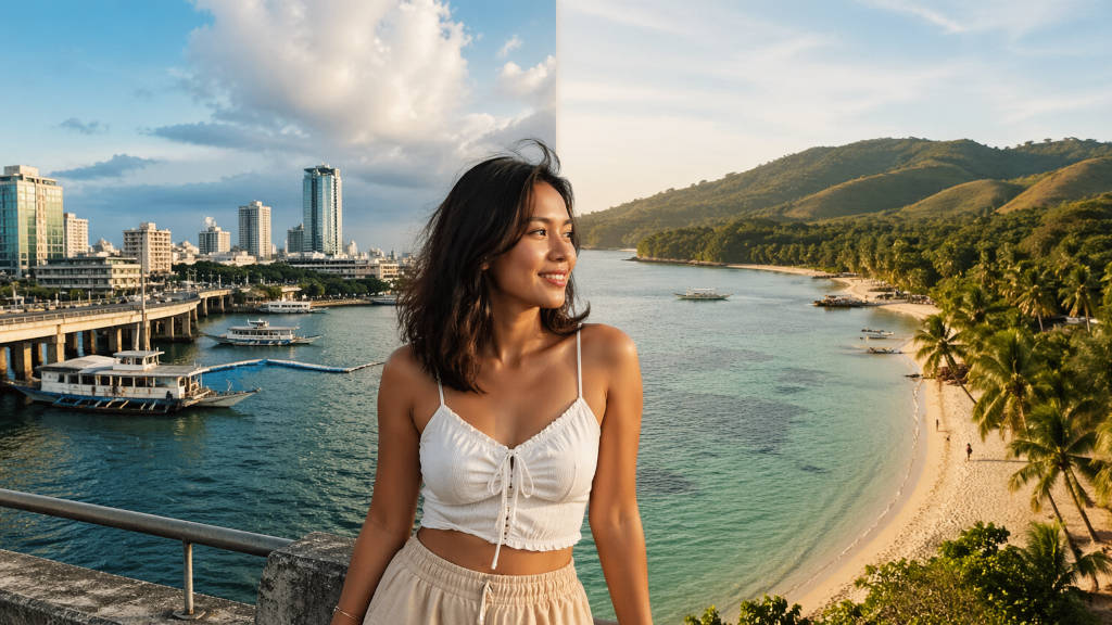 Cebu and Bohol comparison scene for Cebu vs Bohol which is better for a week