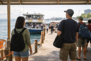 Samal transfer scene for a Davao City itinerary 3 days