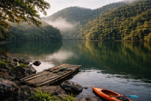 Bulusan Lake morning view for deciding how many days in Sorsogon at a calmer pace