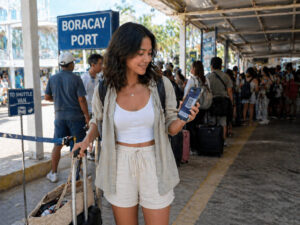 Phone screenshots and QR prep for how to get around Boracay smoothly