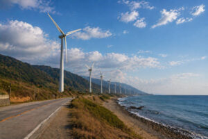 North coast road stop on an ilocos norte itinerary 4 days with windmills and shoreline