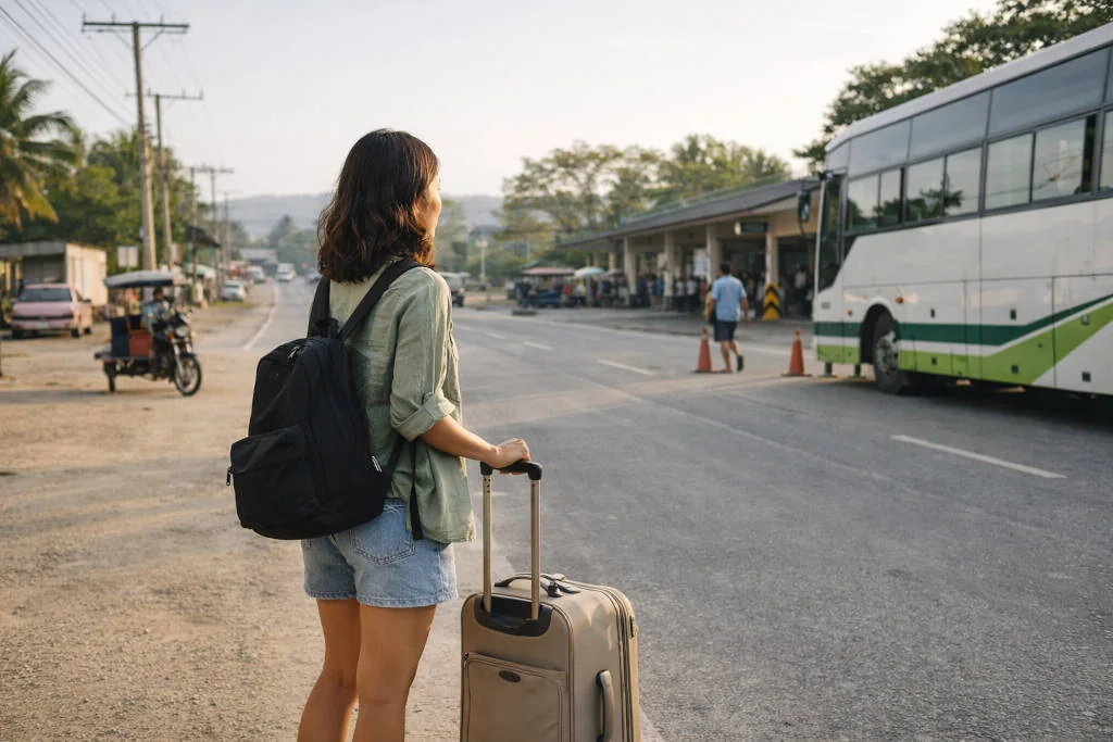 Arrival-day setup for a La Union itinerary 3 days trip with light luggage and a planning-first mood