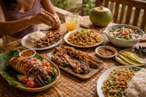 Relaxed food stop in La Union with local flavors for a la union travel guide