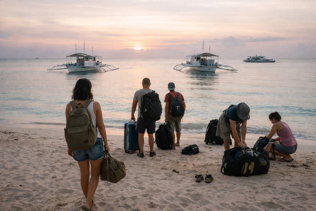 Malapascua Itinerary 3 Days morning activity setup in Malapascua for a short island stay