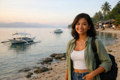 Panagsama Beach in Moalboal for a moalboal itinerary 4 days