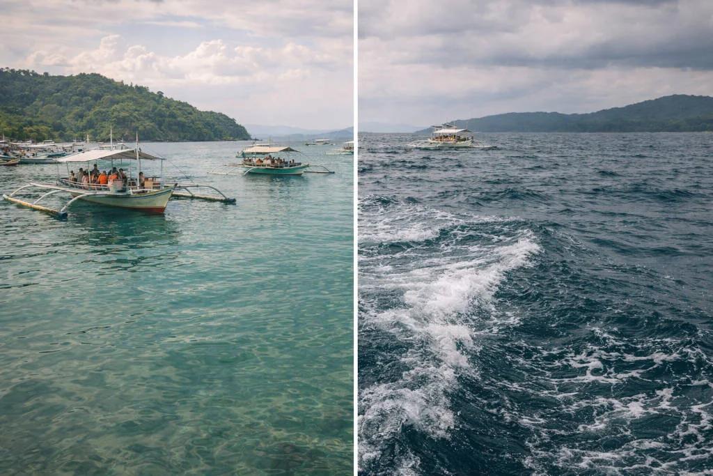 Sheltered shore and exposed sea comparison for Philippines weather apps