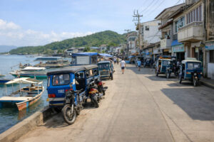 Portside view of Romblon Town near the main pier