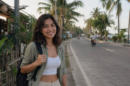 General Luna coastal road in soft morning light for a Siargao itinerary 4 days feature