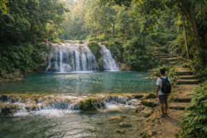 Early-day waterfall stop in a Siquijor travel guide for nature lovers