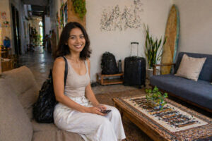 Solo travel Cebu City accommodation common area with simple clean comfort for solo guests