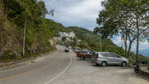 Vehicle access near Temple of Leah for Temple of Leah entrance fee and parking cost planning