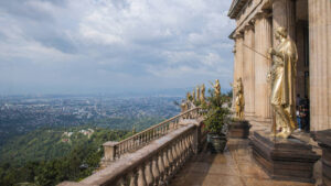 Temple of Leah terrace view overlooking Cebu City