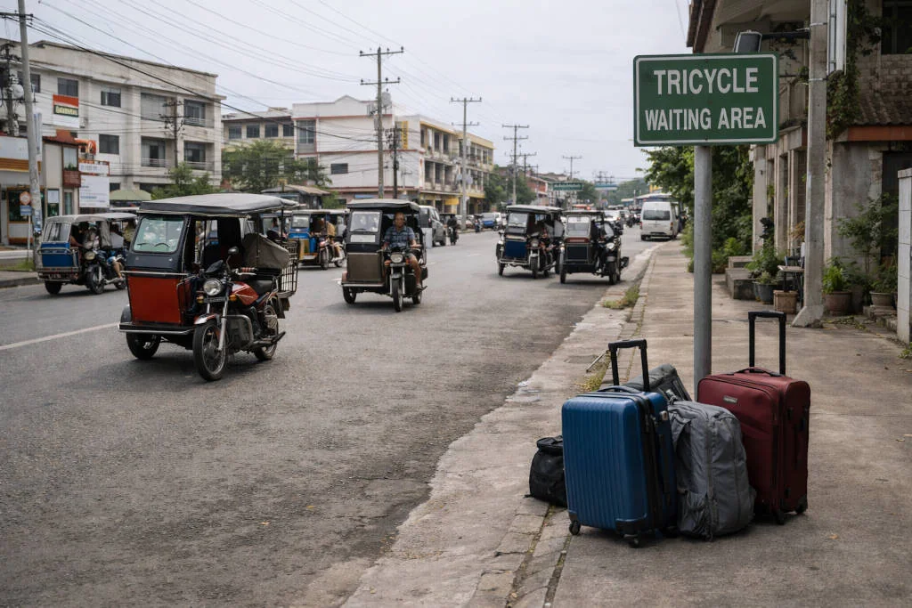 Transport-side stay area in Vigan for short stays