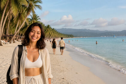 Best time to visit Boracay with calm White Beach during a dry-season beach day