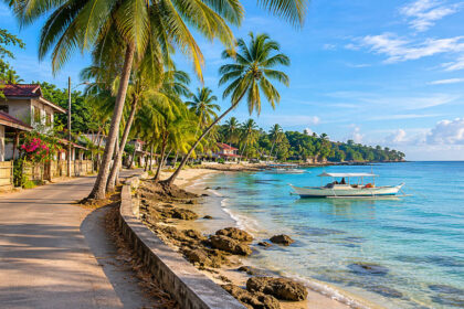 Siquijor coastline during the best time to visit Siquijor