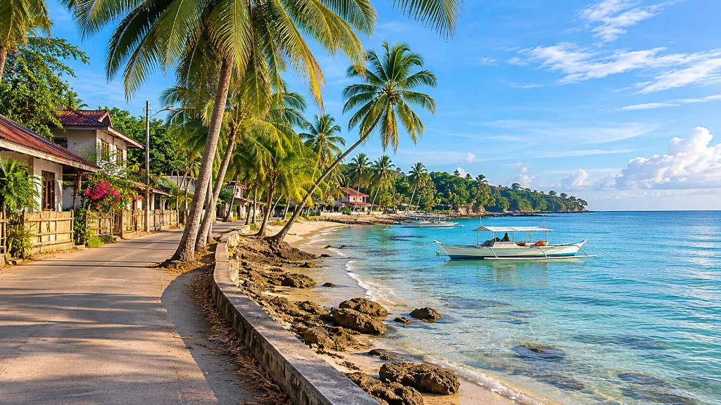 Siquijor coastline during the best time to visit Siquijor
