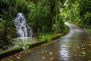 Rainy season scenery when planning the best time to visit Siquijor
