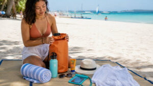 Practical items to bring for a Boracay island hopping boat day