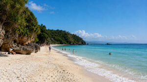 Puka Beach option for a relaxed Boracay itinerary 7 days beach day