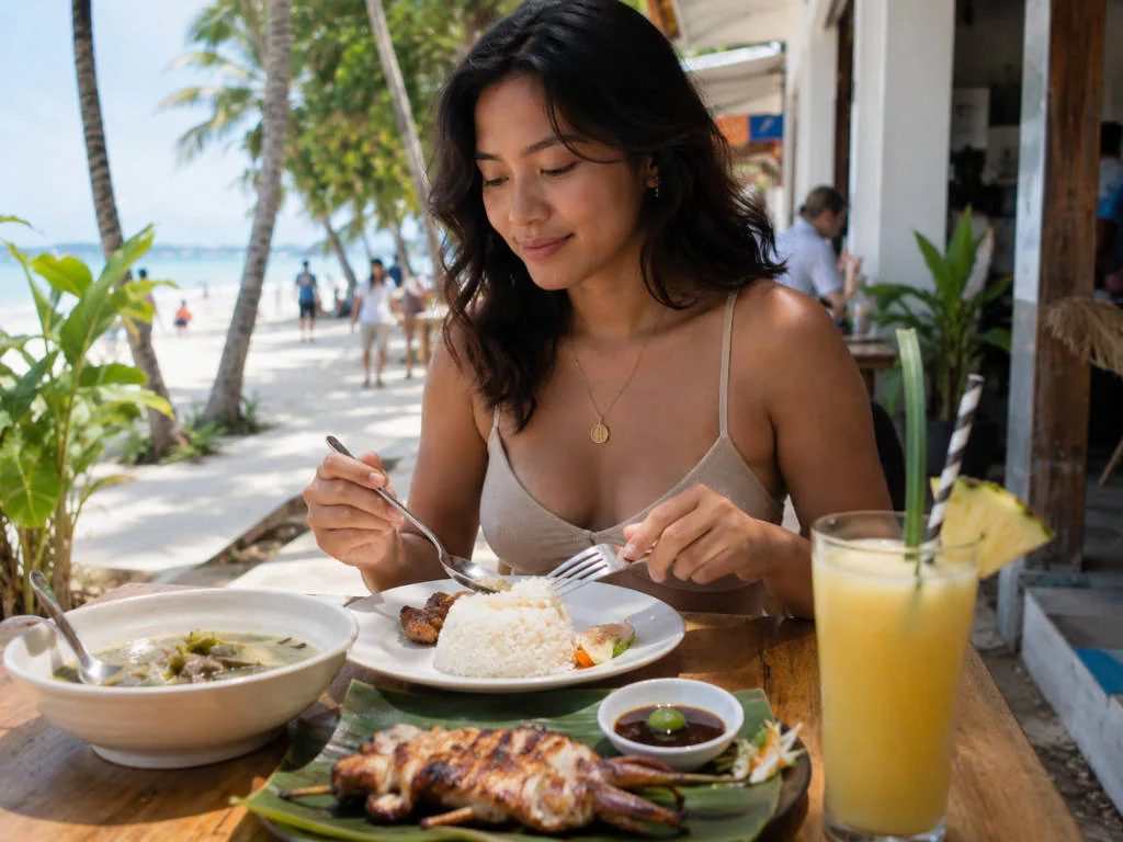 Affordable food option for a Boracay travel budget