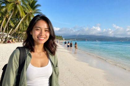 Boracay travel tips for first-time visitors walking along White Beach