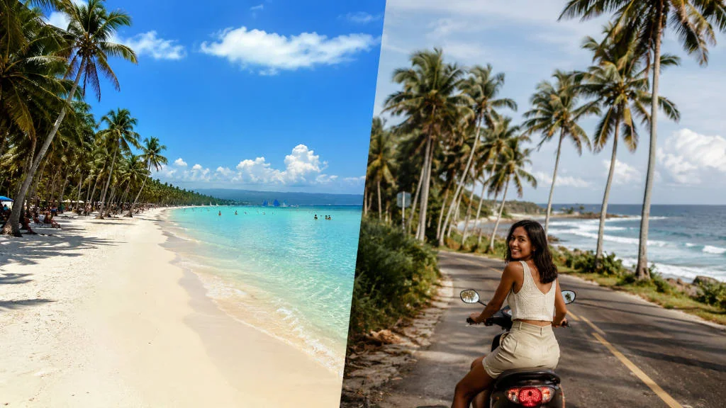 Boracay vs Siargao island comparison for different travel styles