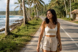 Boracay vs Siargao guide with Mika enjoying a peaceful Siargao afternoon
