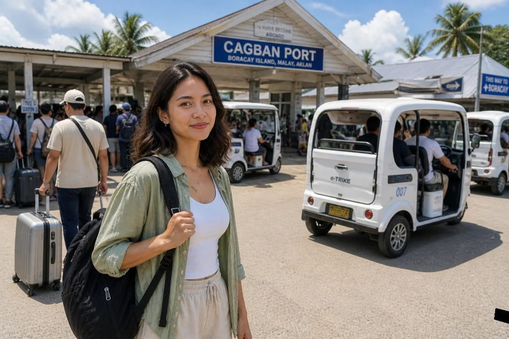 Caticlan Airport to Boracay hotel transfer from Cagban Port