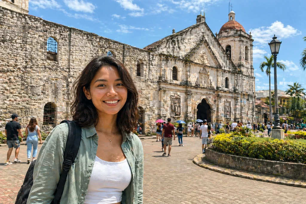 Cebu City weekend trip historic landmark in daytime with a light crowd