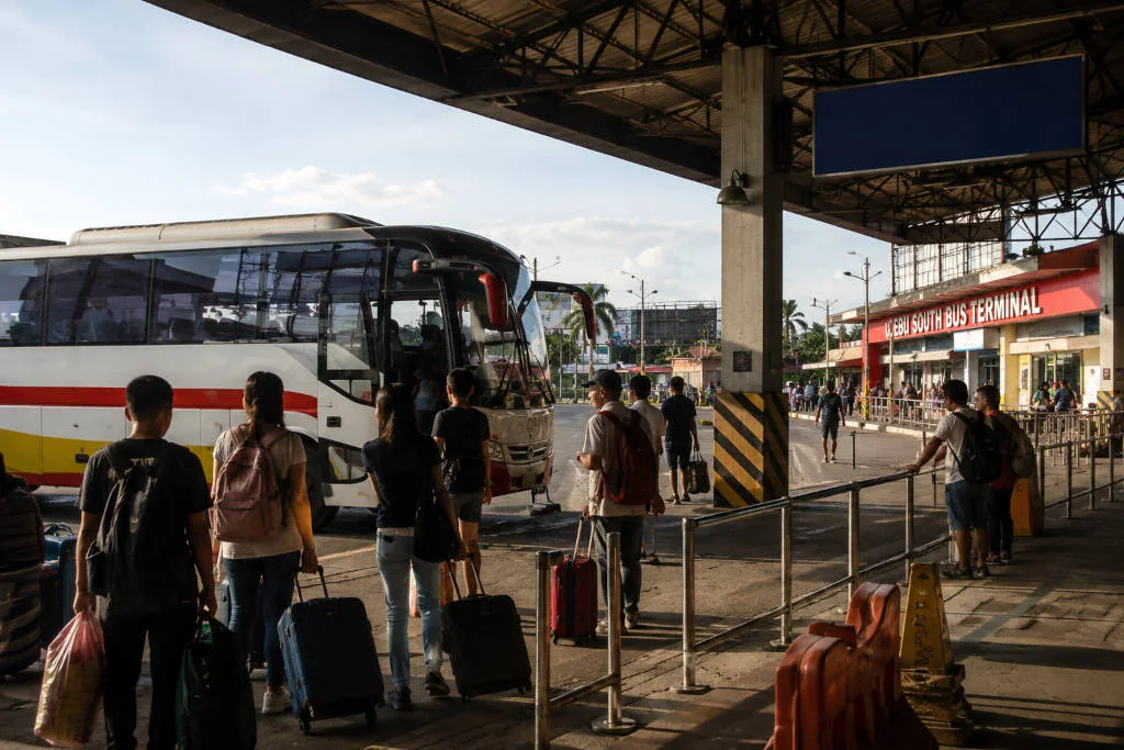 Public transport option for traveling from Cebu City to Simala Shrine