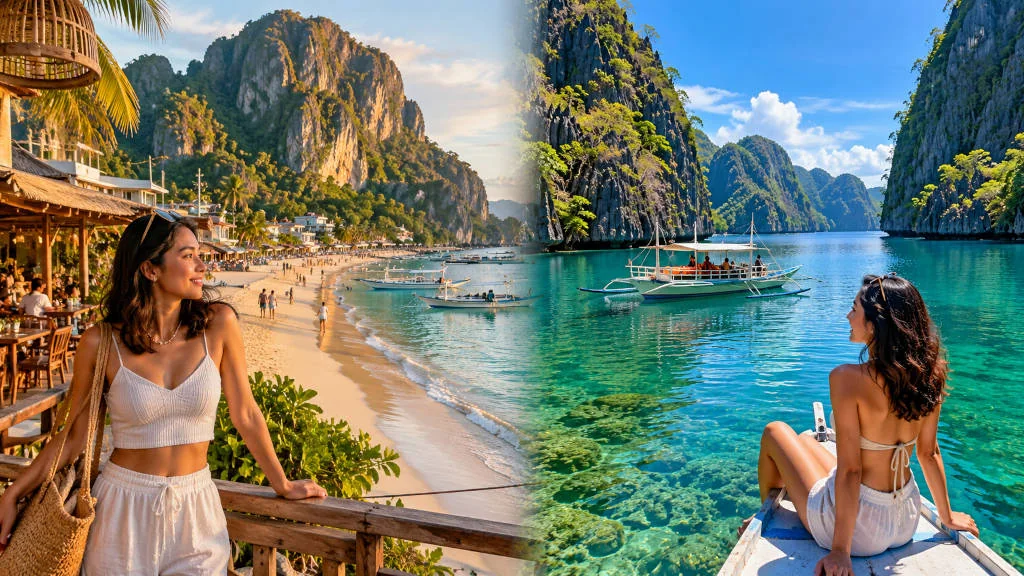 El Nido vs Coron comparison for first-time Palawan travelers