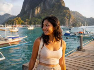 Mika Santos planning a calm Palawan trip for el nido vs coron