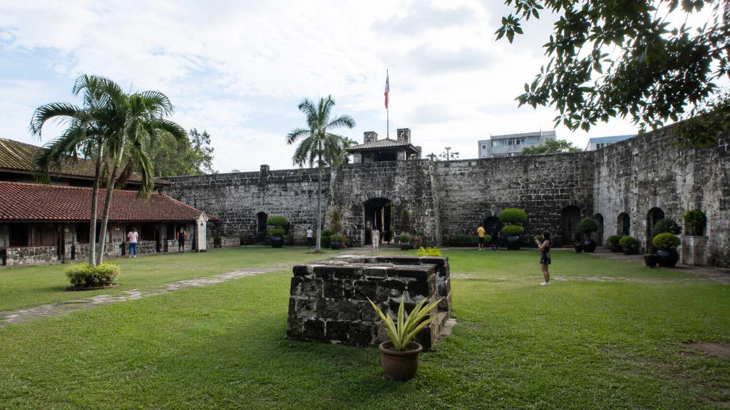 Fort San Pedro courtyard interior Cebu
