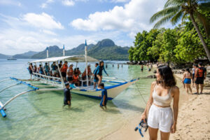 Honda Bay island hopping for day trips from Puerto Princesa
