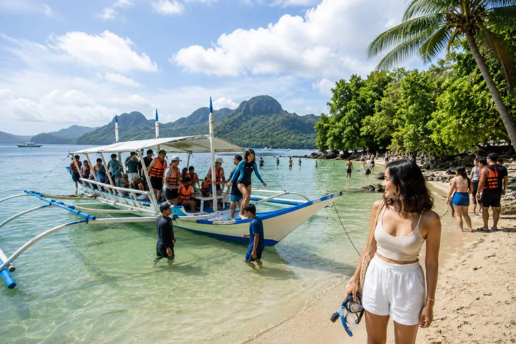 Honda Bay island hopping for day trips from Puerto Princesa