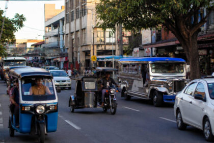 Local transport scene showing how to get around Cagayan de Oro
